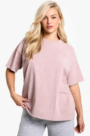 Boohoo Womens Acid Wash T-Shirt - - 6