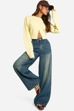 Boohoo Womens The Straight Leg Jean - - 16/30L
