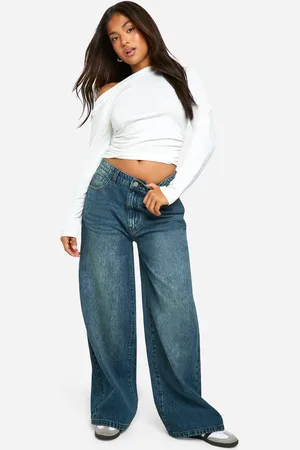 Boohoo Womens The Petite Straight Leg Jean - - 6