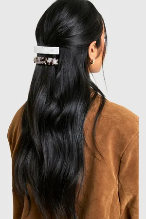 Boohoo Womens 2 Pack Hair Clips - - One Size