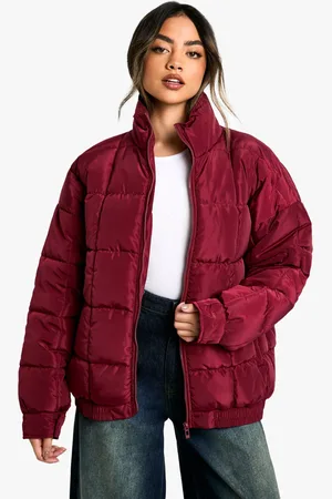 Boohoo Womens Quilted Puffer Jacket - - 8