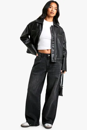 Boohoo Womens The Petite Boyfriend Jean - - 16