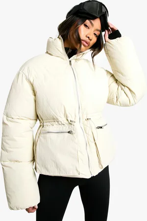 Boohoo Womens Ski Toggle Detail Puffer Jacket - - 8