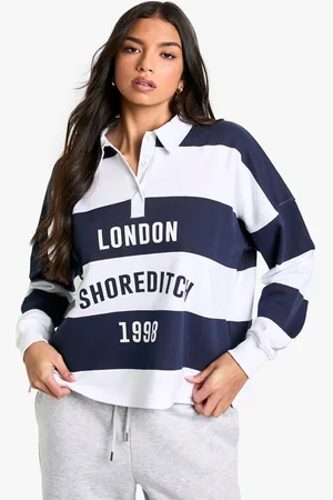 Boohoo Womens London Shoreditch Rugby Top - - 8