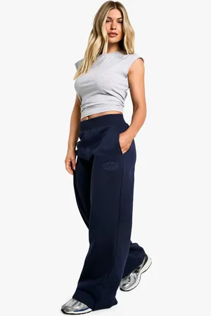 Boohoo Womens Dsgn Studio Sport Bubble Print Straight Leg Jogger - - S