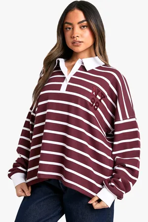 Boohoo Womens Ny Embroidery Rugby Top - - 10