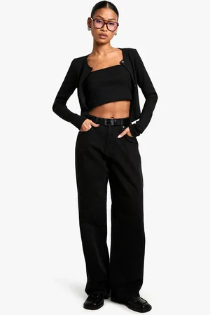 Boohoo Womens Washed Boyfriend Jean - 6