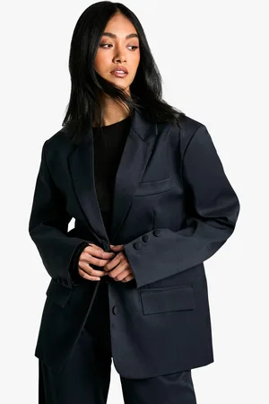 Boohoo Womens Tailored Oversized Slouchy Blazer - - 8