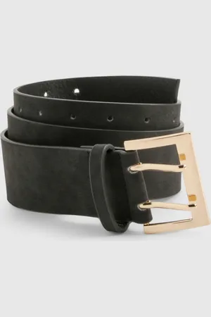 Boohoo Womens Distressed Chunky Belt - - One Size