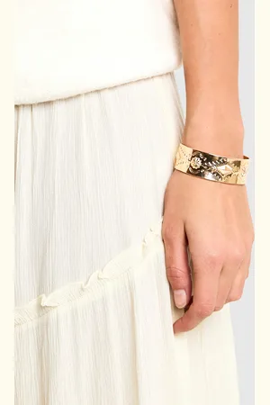 Boohoo Womens Embossed Detail Bangle - - One Size