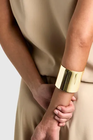 Boohoo Womens Cuffed Bangle - One Size