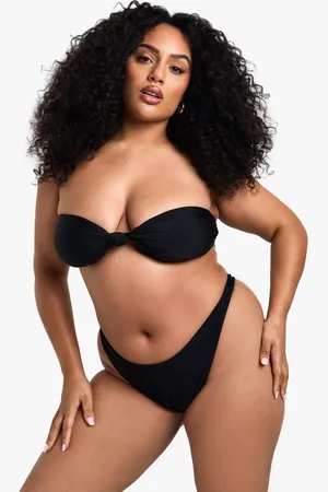 Boohoo Womens Plus Swimwear Essentials Thong - - 16