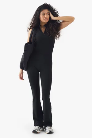 Boohoo Womens Dsgn Studio Highwaist Supersoft Peached Sculpt Yoga Flared Legging - - S