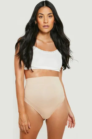 Boohoo Womens Maternity Seamless Bump Support Thong - - L