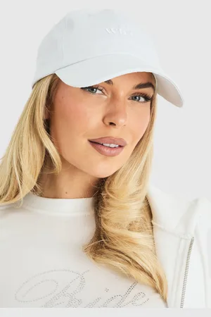 Boohoo Womens Bridal Wifey Slogan Embroidered Cap - - One Size