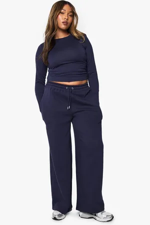 Boohoo Womens Plus Wide Leg Joggers - - 16