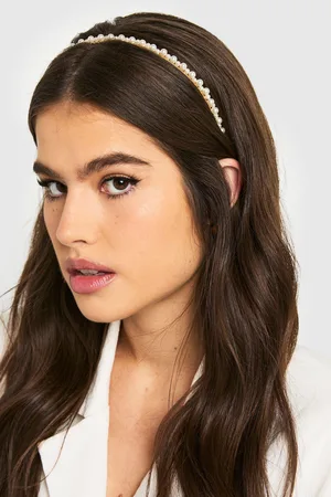 Boohoo Womens Pearl Headband - - One Size
