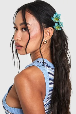 Boohoo Womens Small Flower Hair Clips 2 Pack - - One Size