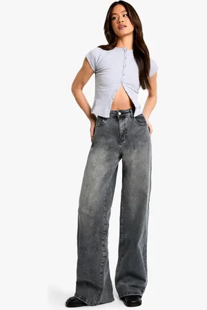 Boohoo Womens The Tall Low Waist Boyfriend Jean - - 8/34L