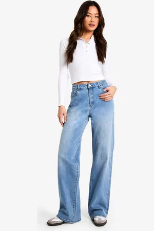 Boohoo Womens The Tall Low Waist Boyfriend Jean - - 8/34L