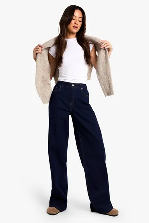 Boohoo Womens The Tall Low Waist Boyfriend Jean - - 8/34L