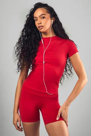 Boohoo Womens Dsgn Studio Supersoft Peached Sculpt Top - - S