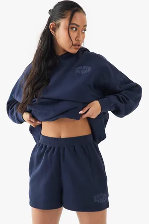 Boohoo Womens Dsgn Studio Sport Bubble Print Sweat Short - - M