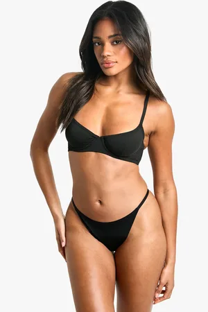 Boohoo Womens Bonded No Vpl G String - - S