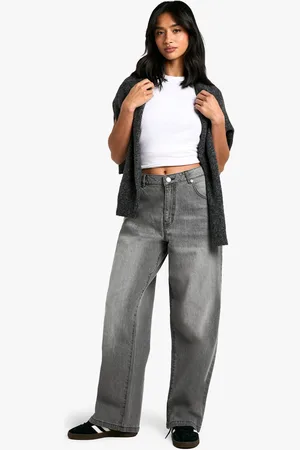 Boohoo Womens Petite Basic Straight Leg Jean - - 6/26L
