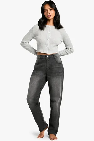 Boohoo Womens Petite Basic Slim Fit Jean - - 6/26L