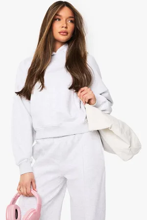 Boohoo Womens Balloon Sleeve Oversized Hoodie - - S