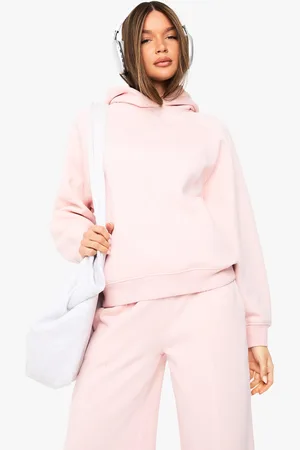 Boohoo Womens Raglan Seam Oversized Hoodie - - S