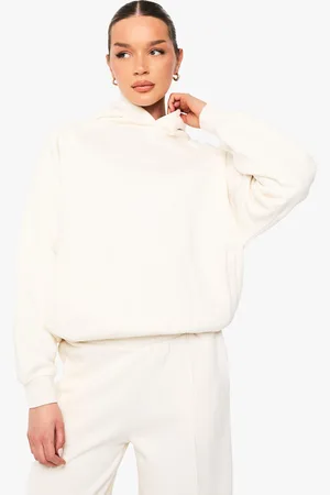 Boohoo Womens Raglan Seam Oversized Hoodie - - L