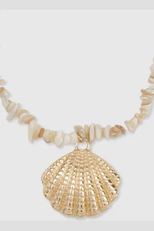 Boohoo Womens Seashell Necklace - - One Size