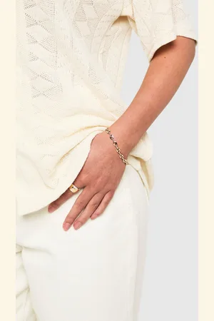 Boohoo Womens Link Detail Bracelet - One Size