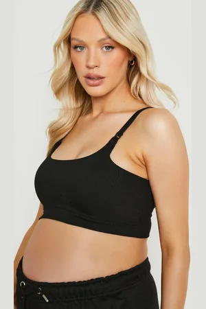 Boohoo Womens Maternity Cotton Nursing Bralette - - S