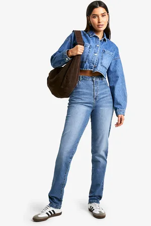 Boohoo Womens Tall Basic Slim Fit Jean - - 6/34L