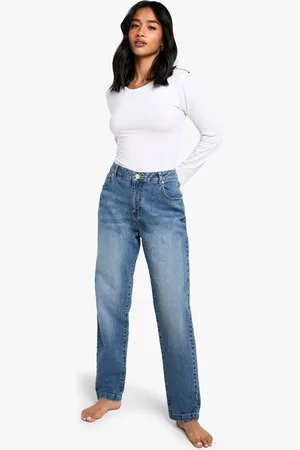 Boohoo Womens Petite Basic Slim Fit Jean - - 6/26L