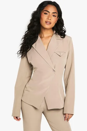 Boohoo Womens Pocket Detail Structured Blazer - - 8