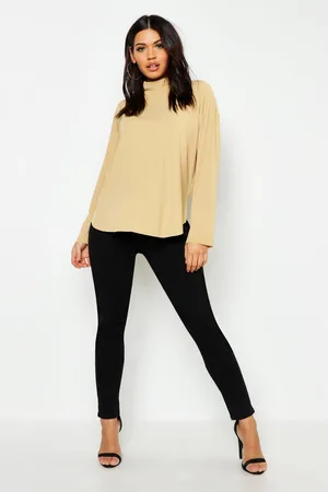 Boohoo Womens Maternity Over Bump Skinny Stretch Jeans - - 12