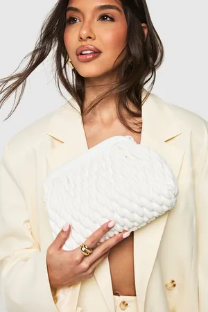 Boohoo Womens Woven Clutch Bag - - One Size
