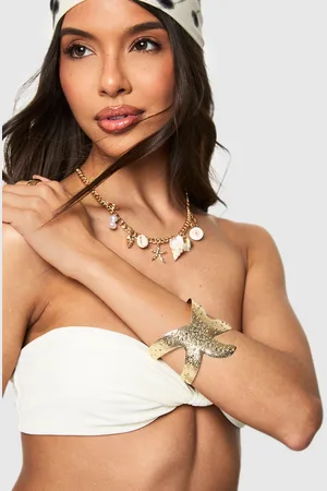 Boohoo Womens Starfish Bangle - - One Size