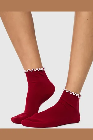 Boohoo Womens Contrast Sock 3 Pack - - One Size