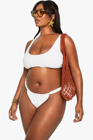 Boohoo Womens Plus Swimwear Essentials Tanga Brief - - 16