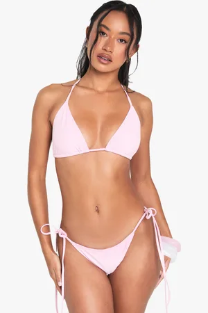 Boohoo Womens Swimwear Essentials Tie Side Bikini Bottoms - - 6