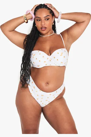 Boohoo Womens Plus Tangerine High Waist Brief - - 16