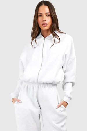Boohoo Womens Prince Zip Through Oversized Hoodie - - 18