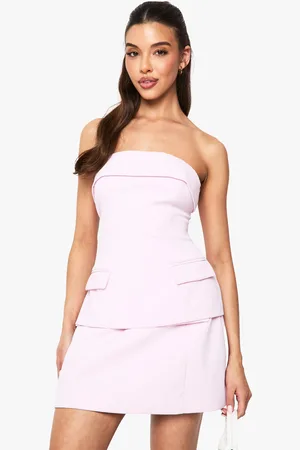 Boohoo Womens Fold Over Pocket Detail Tailored Top - - 8