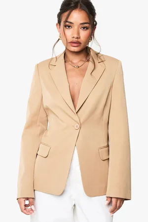 Boohoo Womens Pocket Detail Tailored Blazer - - 8
