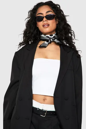 Boohoo Womens Polka Dot Neck Scarf - - One Size